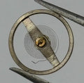Ebosa 52 Balance Wheel Complete And Spring 5¼’’’ 130 Watch Movement Parts NOS