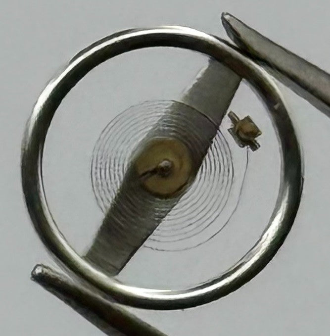 RL 9013 9031 Balance Wheel Complete And Spring 1803 M Watch Movement Parts NOS