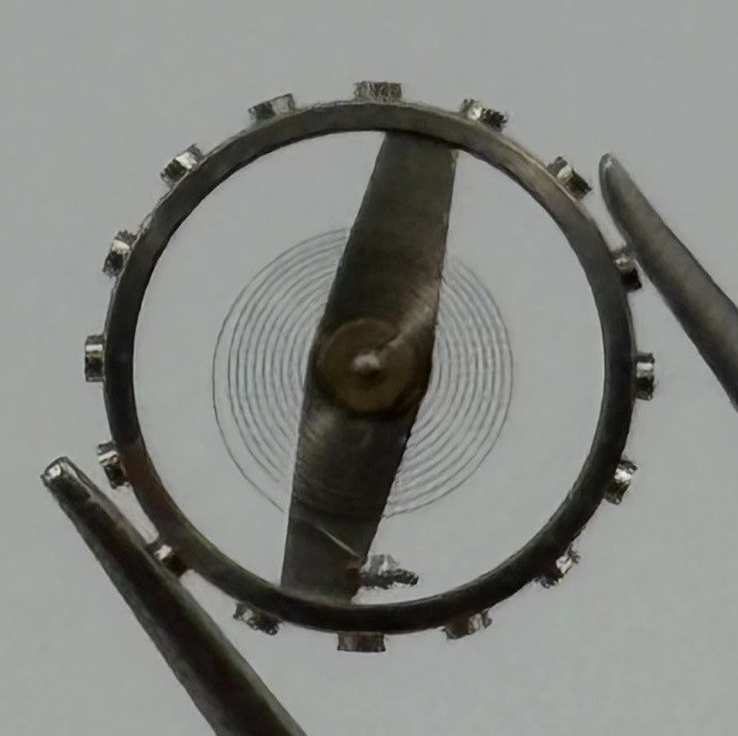 EB 1333 Balance Wheel Complete And Spring 8¾’’’ 118 Watch Movement Parts NOS