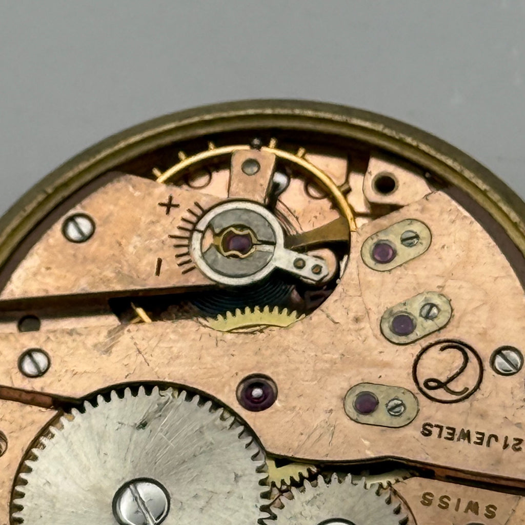 AS 1560 Watch Movement Running A. Schild 1560 Trebex 21 Jewels Parts 32.4mm