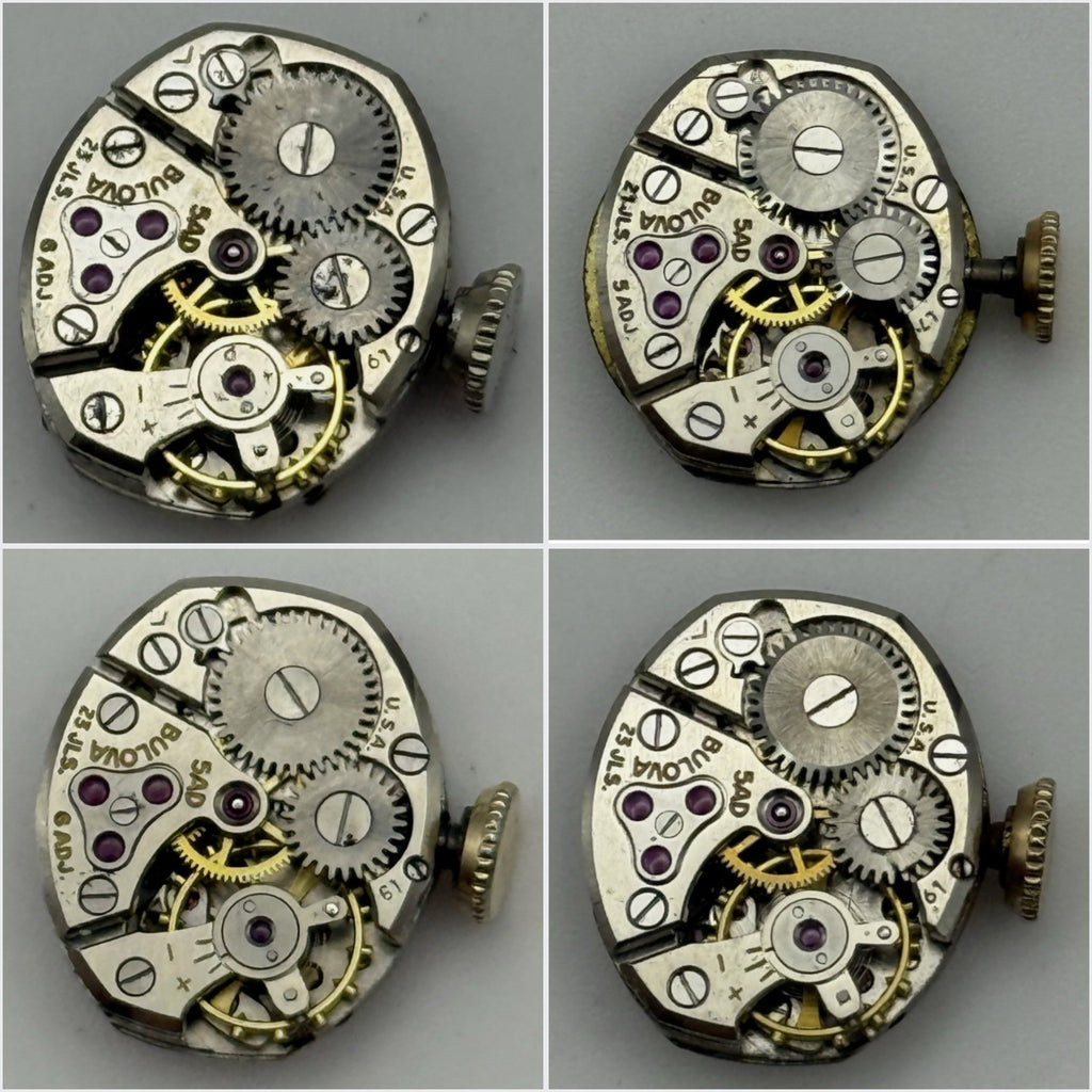 Bulova 5AD Watch Movement - For Parts / Repair - Select From Available Options