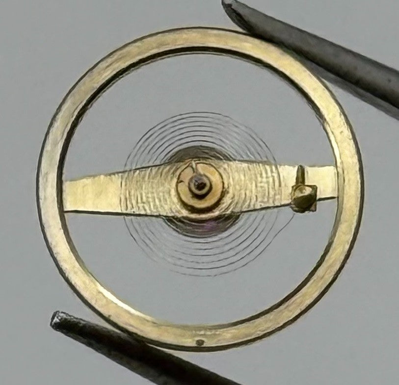 Amida 562 Balance Wheel Complete And Spring 8¾’’’ 874 Watch Movement Parts NOS