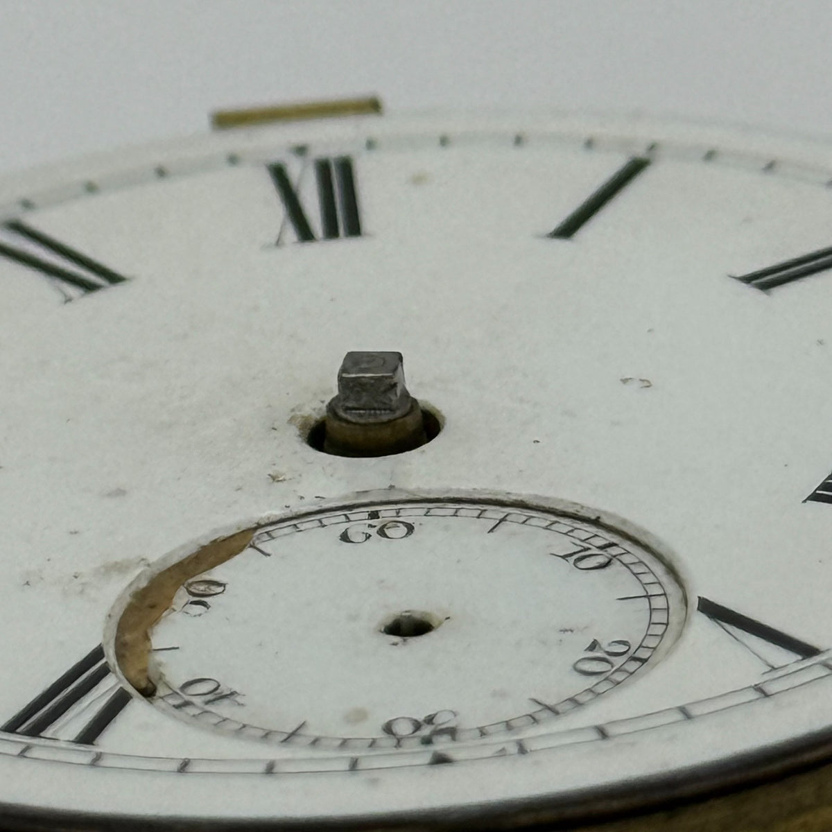 English Lever Pocket Watch Movement - E. Johnson & Son Derby - Parts / Repair