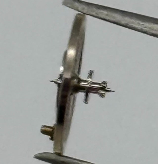 BFG 925 Balance Wheel Complete And Spring 6¾’’’ 4440 Watch Movement Parts NOS