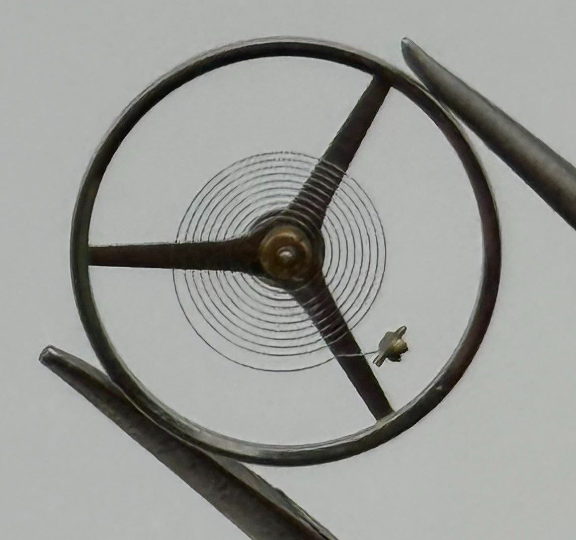 Oris 710 712 Balance Wheel Complete And Spring 10½’’’ 1833 Watch Movement Parts