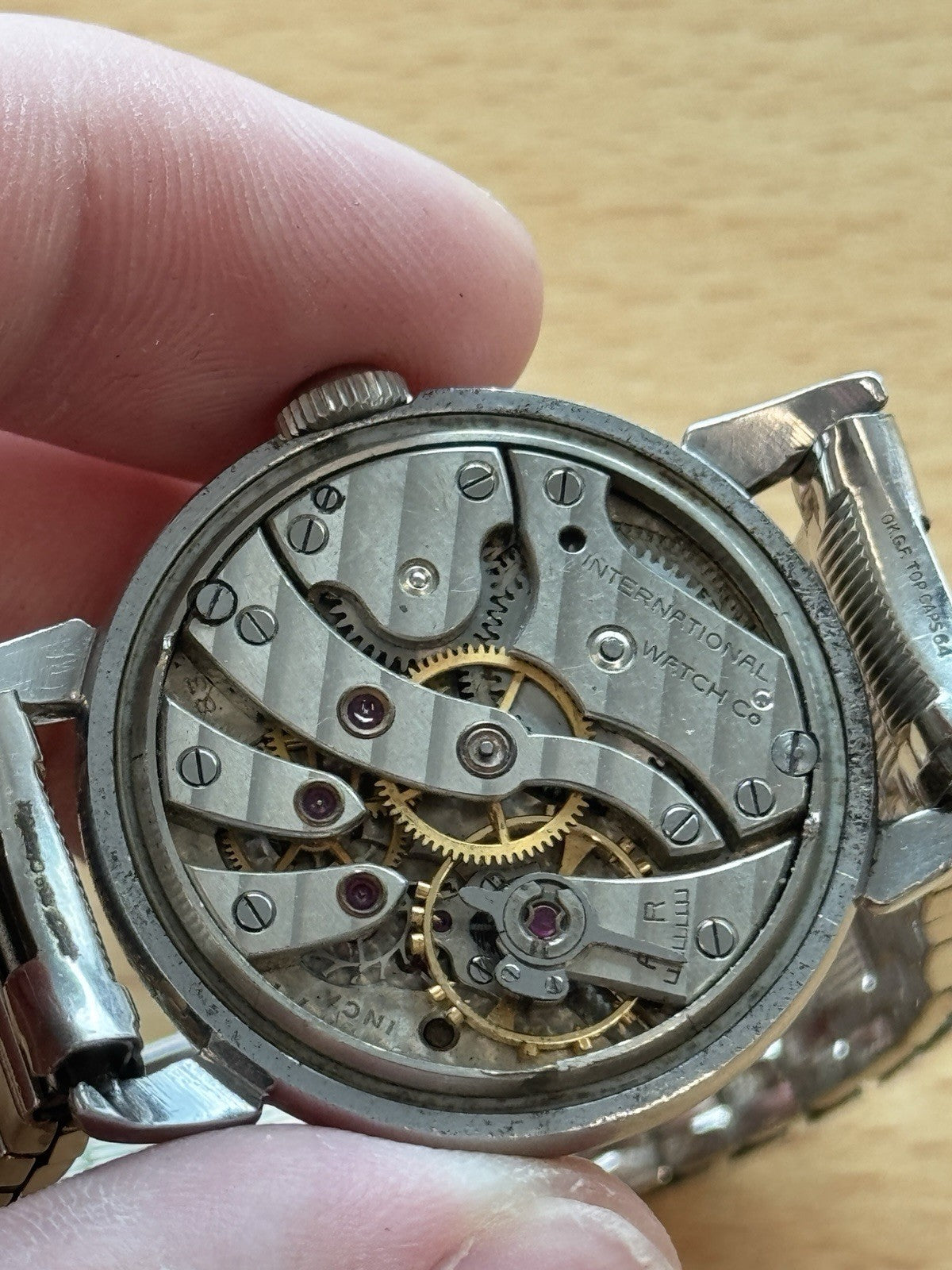 IWC Calibre 83 Watch Movement - Rare Sought After Calibre - For Parts / Repair