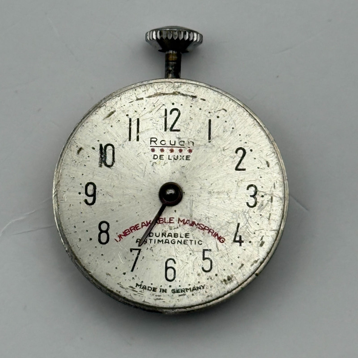 Rouan Deluxe Watch Movement Germany Manual Wind Vintage Parts Repair 23.2mm