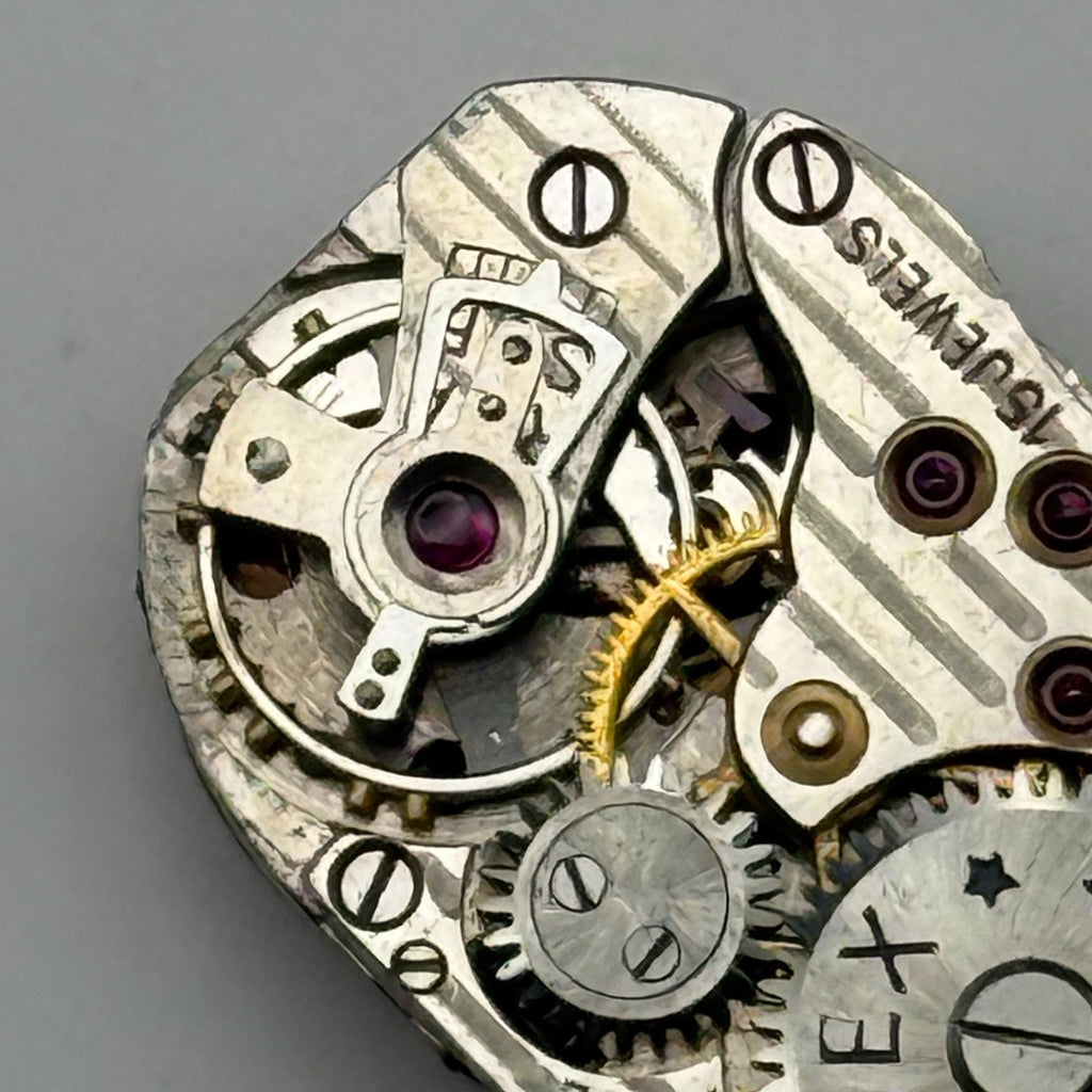 Ariste Racine Watch Movement Trebex 15J Swiss Manual Wind Parts Repair 12.7mm