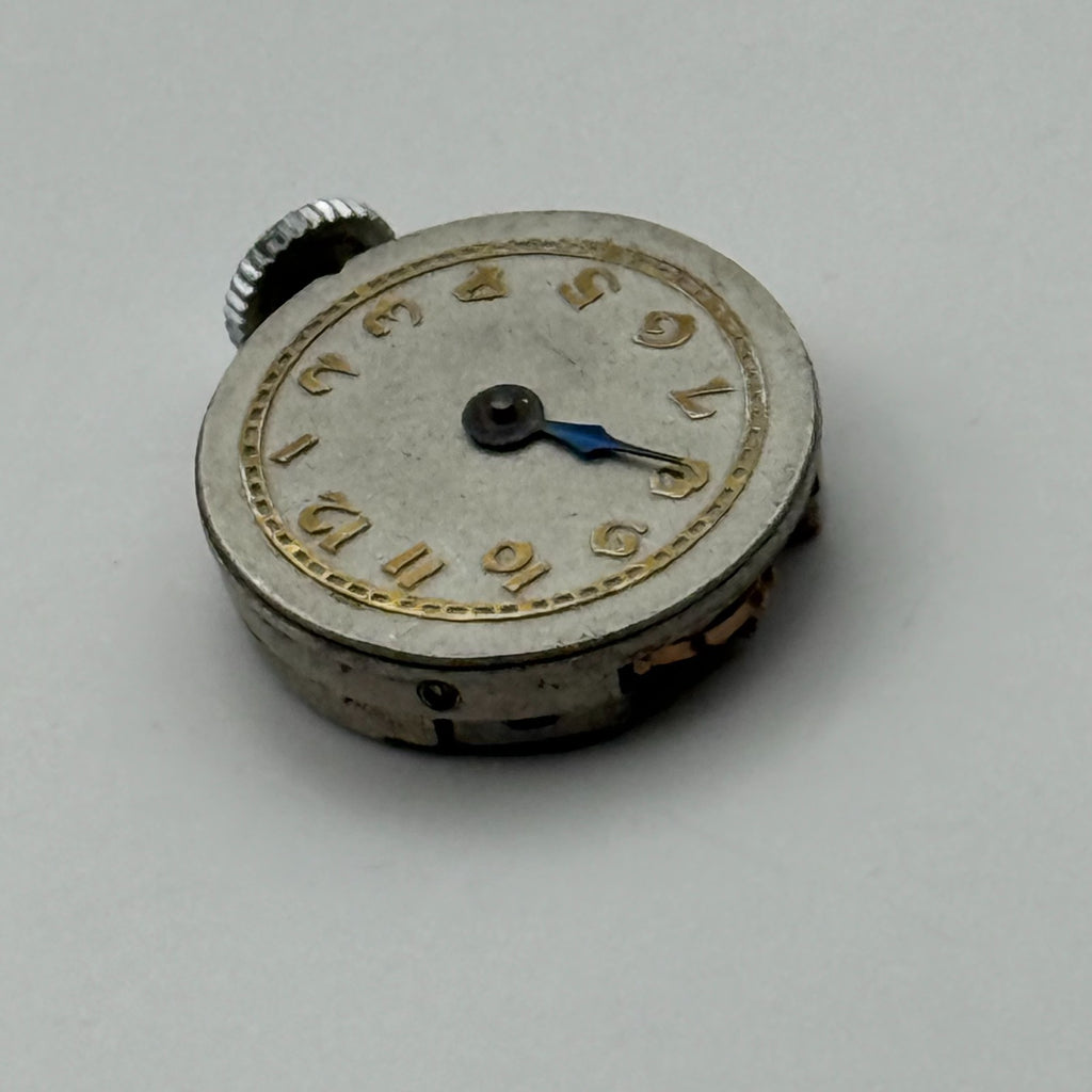 Sapho 2 Watch Movement - 15 Jewels 3 ADJ. - For Parts / Repair - 15.1mm