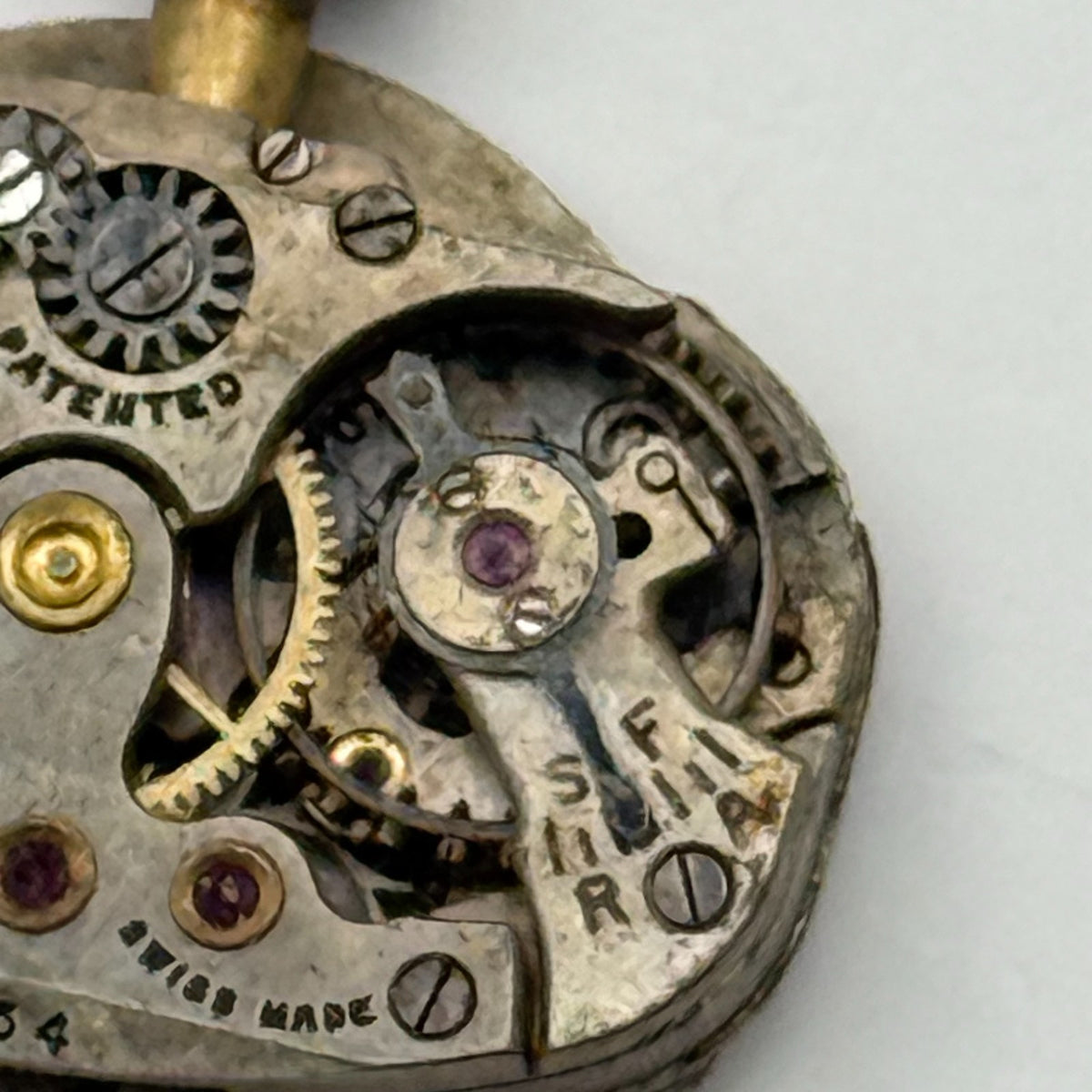 Cyma Watch Movement Ladies 15 Jewels Swiss Manual Wind Parts Repair 12.5mm