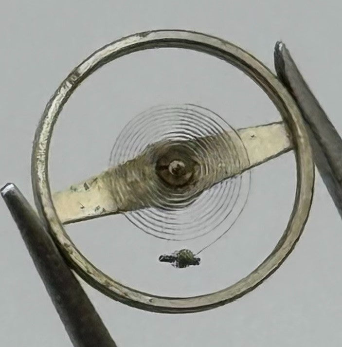 FEF 370 371 Balance Wheel Complete And Spring 176 Watch Movement Parts NOS