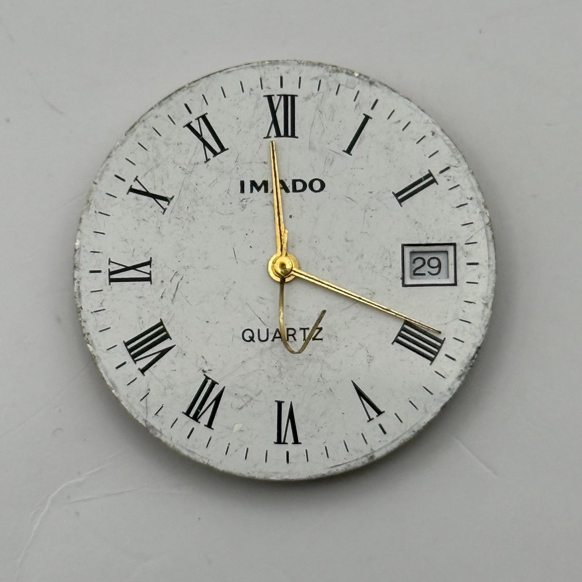 ETA 955.114 Watch Movement UNTESTED Quartz Imado 7 Jewels Swiss Parts 25.9mm
