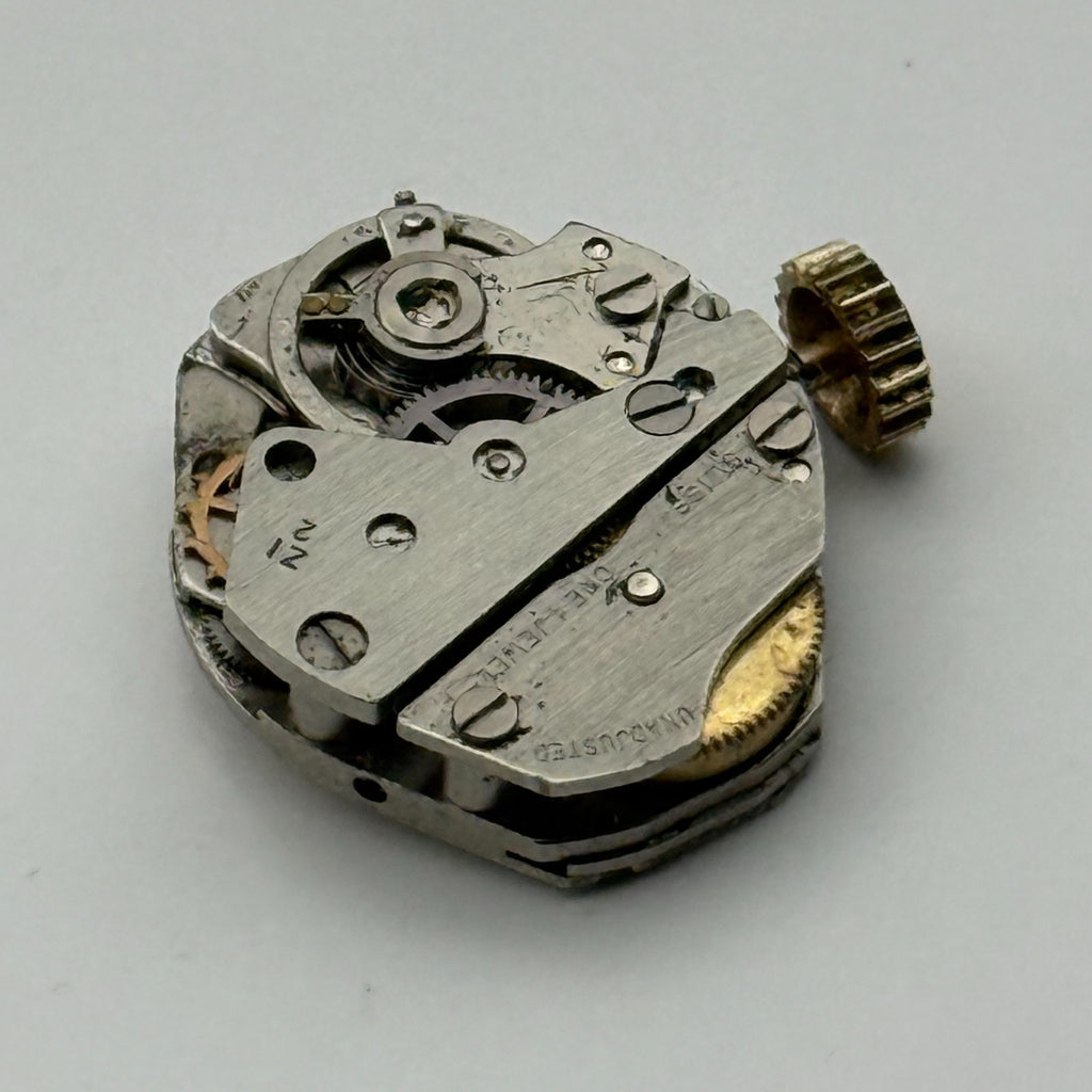 Ingersoll Watch Movement 1 Jewel Unadjusted Swiss Manual Wind Parts 15.3mm