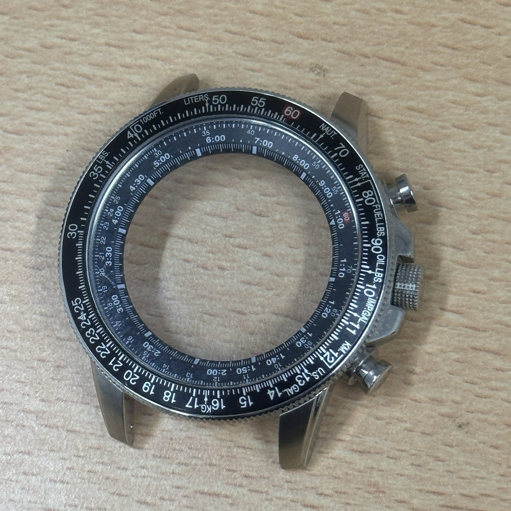 Seiko V172-0AC0 Watch Case - Seiko Solar Chronograph Brand New Rare Parts