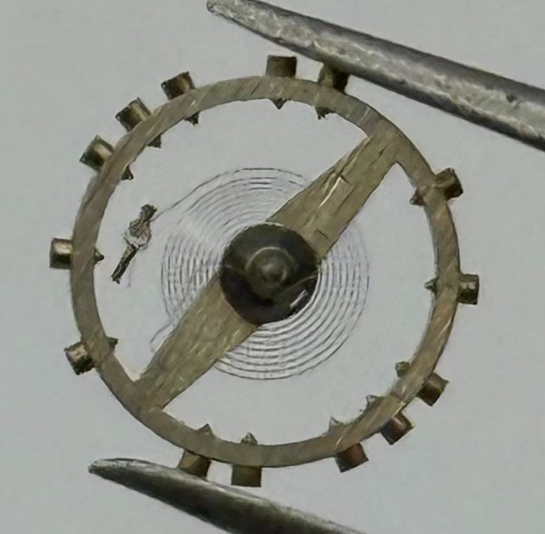 FEF 270 Balance Wheel Complete And Spring 5¼’’’ Renata 173 Watch Movement Parts