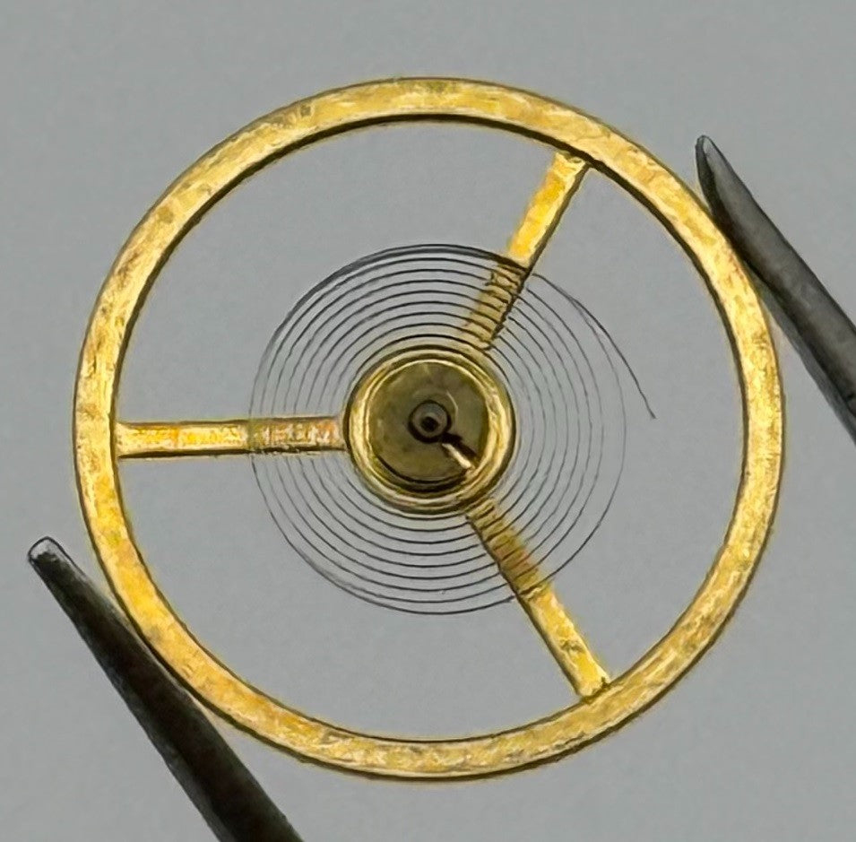 BFG 582 Balance Wheel Complete And Spring 13½’’’ 1783 Watch Movement Parts NOS