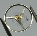 ETA 2487 Balance Wheel Complete And Spring Renata 1269 Watch Movement Parts NOS