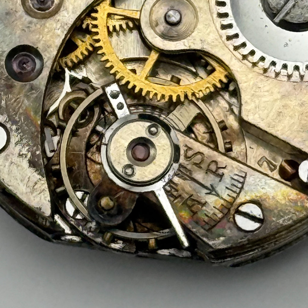 Unidentified 508 Watch Movement 15 Jewels Swiss Manual Wind Parts Repair 23.2mm