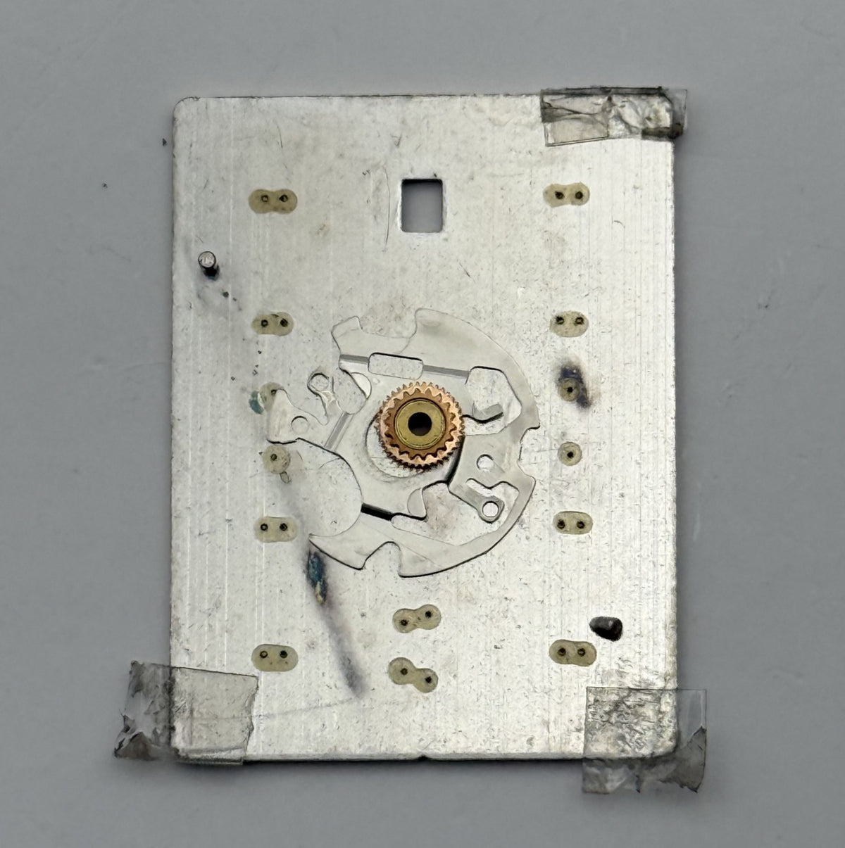 Seiko 7N39-8A78 Watch Dial Rectangular Japan Vintage Spare Parts Repair 20.7mm