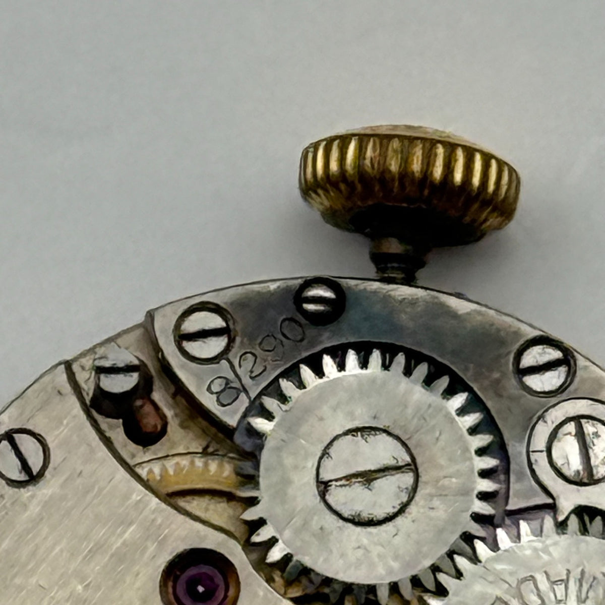 Peseux 60 Watch Movement Rotary 15 Jewels Swiss Manual Wind Parts Repair 18.6mm