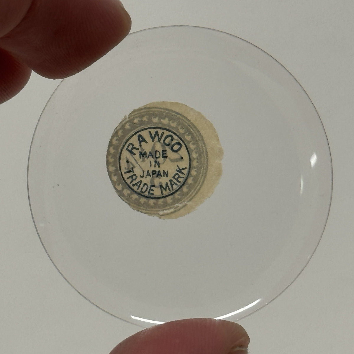 43.6mm Pocket Watch Glass / Crystal - 20 1/4 - 5 - 2.2mm Height - Rawco- Antique