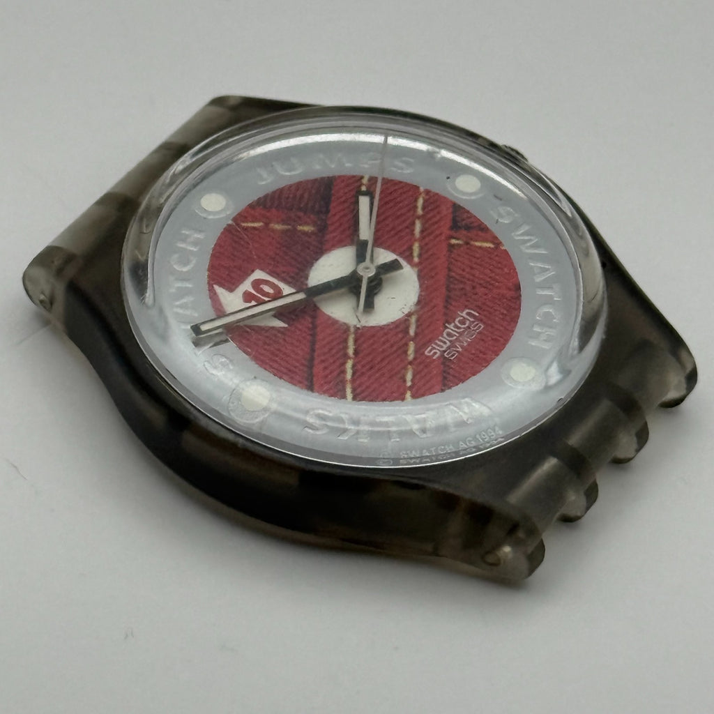 Vintage Swatch Gent Watch GM131 Athletics 1994 ETA Quartz Swiss 33mm Parts 