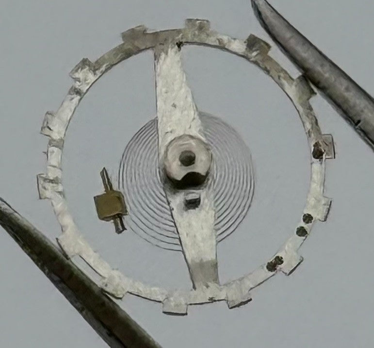 MST 359 Balance Wheel Complete And Spring 8¾’’’ 364 Watch Movement Parts NOS