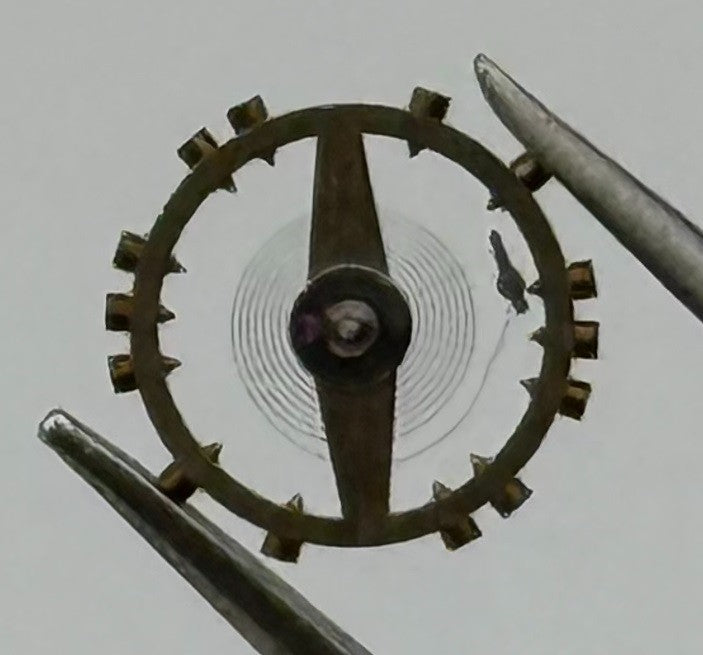 AS 976 1012 Balance Wheel Complete And Spring Renata 532 Watch Movement Parts