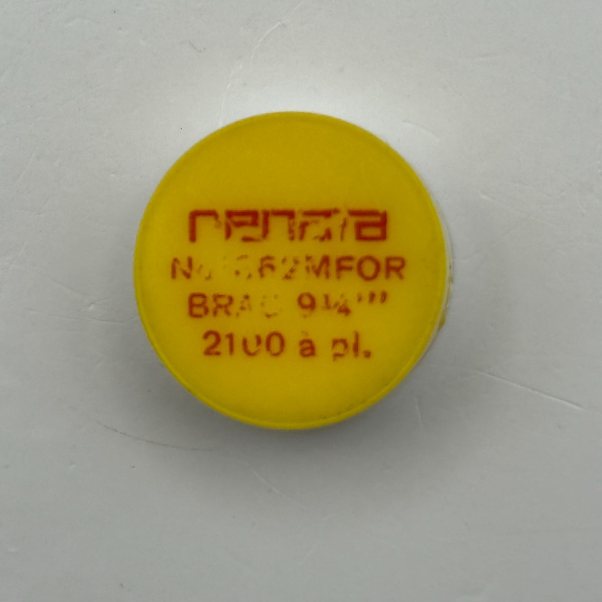 Brac 2100 Balance Wheel Complete And Spring 9¼’’’ 1652 Watch Movement Parts NOS