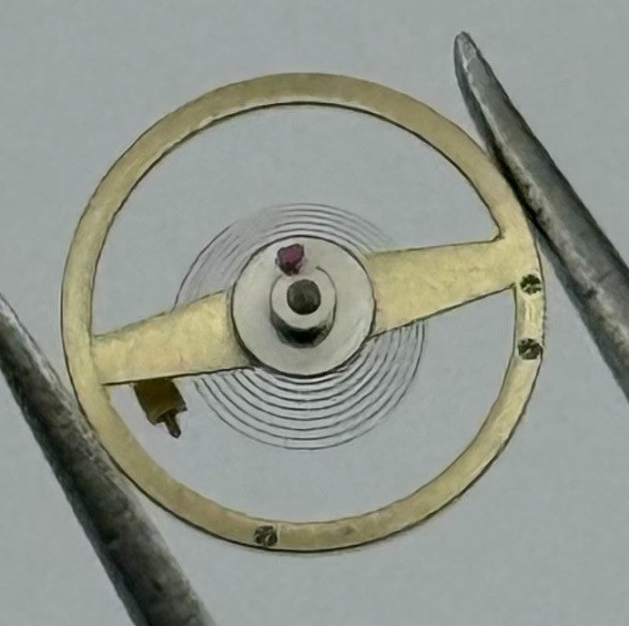 Ebosa 86 Balance Wheel Complete And Spring 1652 Watch Movement Parts NOS