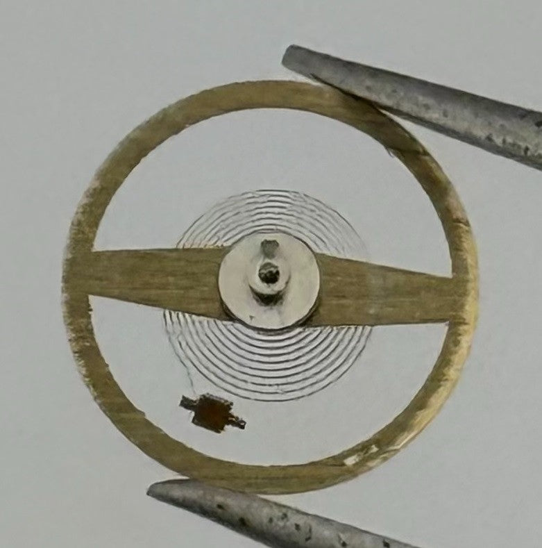 Ebosa 52 54 Balance Wheel Complete And Spring 5¼’’’ 3803 Watch Movement Parts