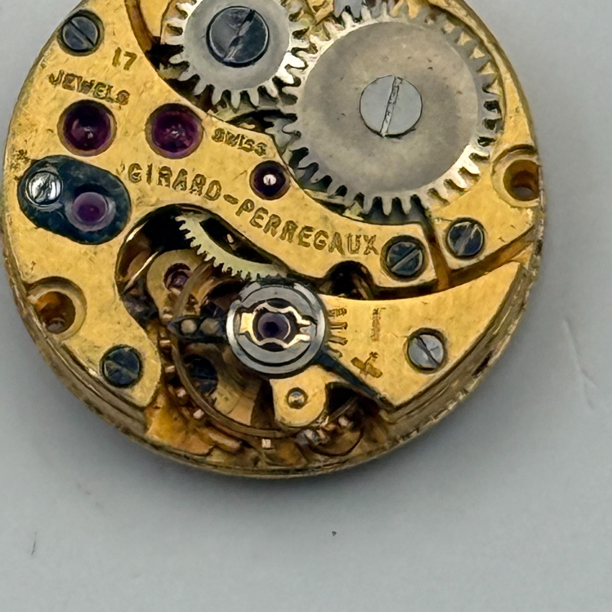 Girard Perregaux 5109 951 Watch Movement Ladies 17 Jewels Manual Parts 13.7mm