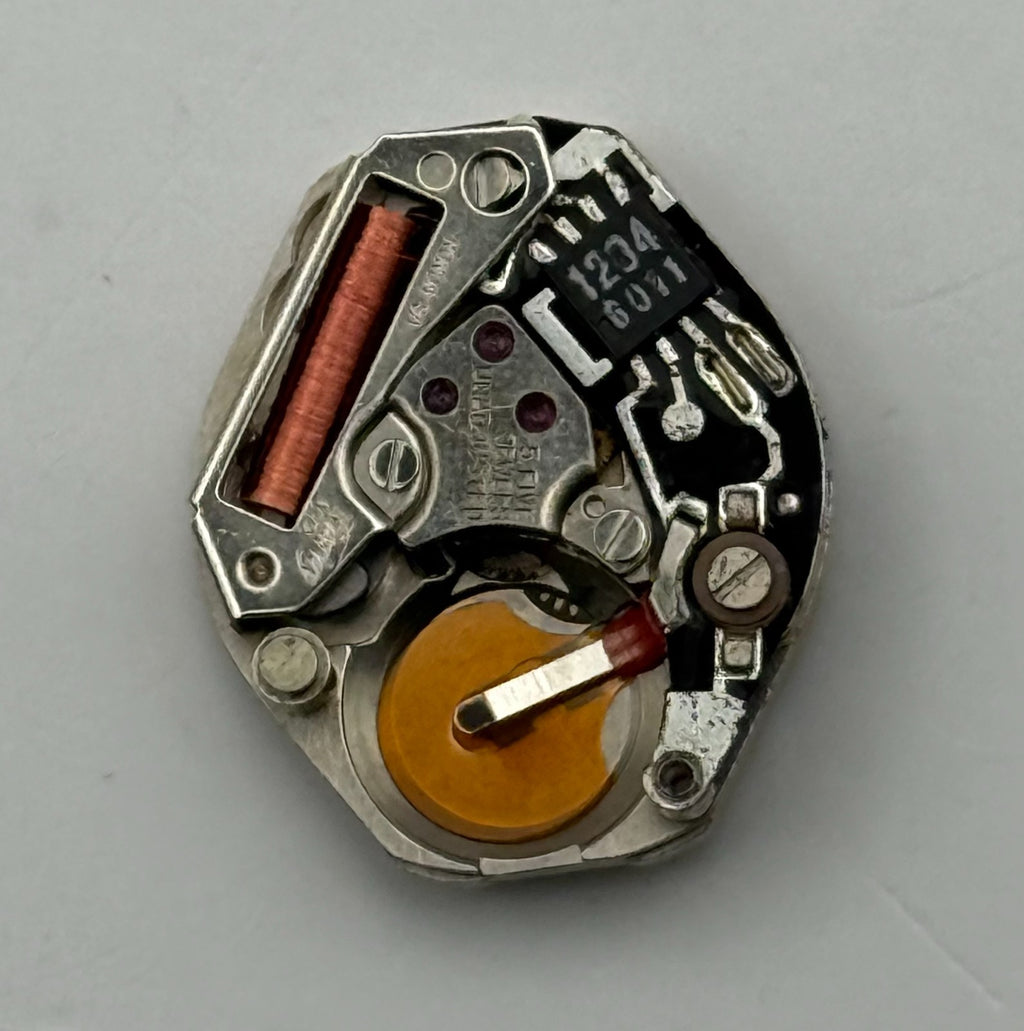 Harley Ronda 672 Watch Movement Quartz 5 Jewels Untested Parts Repair 15.3mm