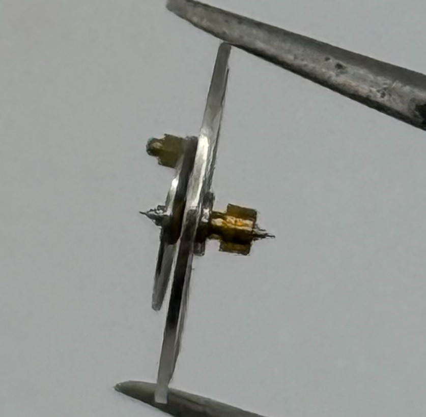 BFG 844 Balance Wheel Complete And Spring 10½’’’ 1867 Watch Movement Parts NOS