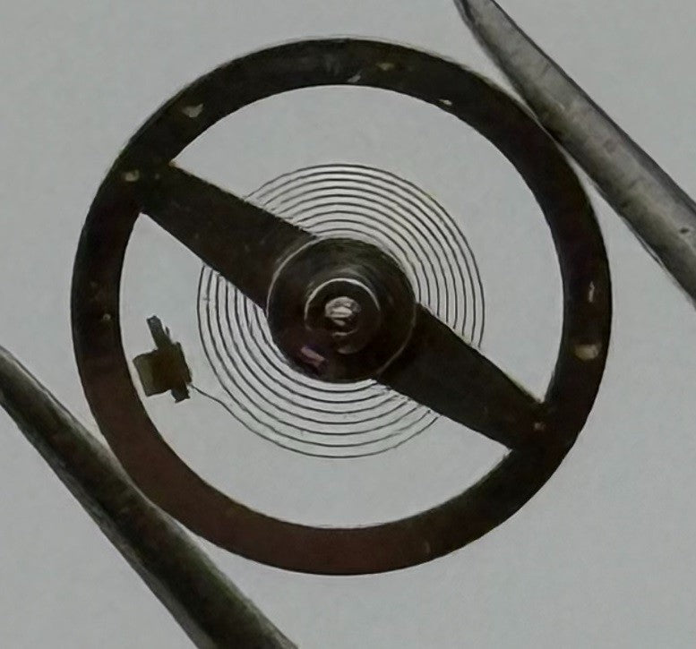 BFG 910 Balance Wheel Complete And Spring 8¾’’’ 4414 Watch Movement Parts NOS