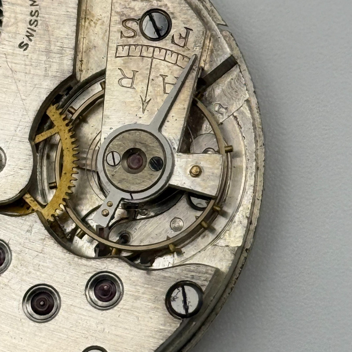 Swiss Lever Pocket Watch Movement - Unidentified - Parts / Repair - 40mm