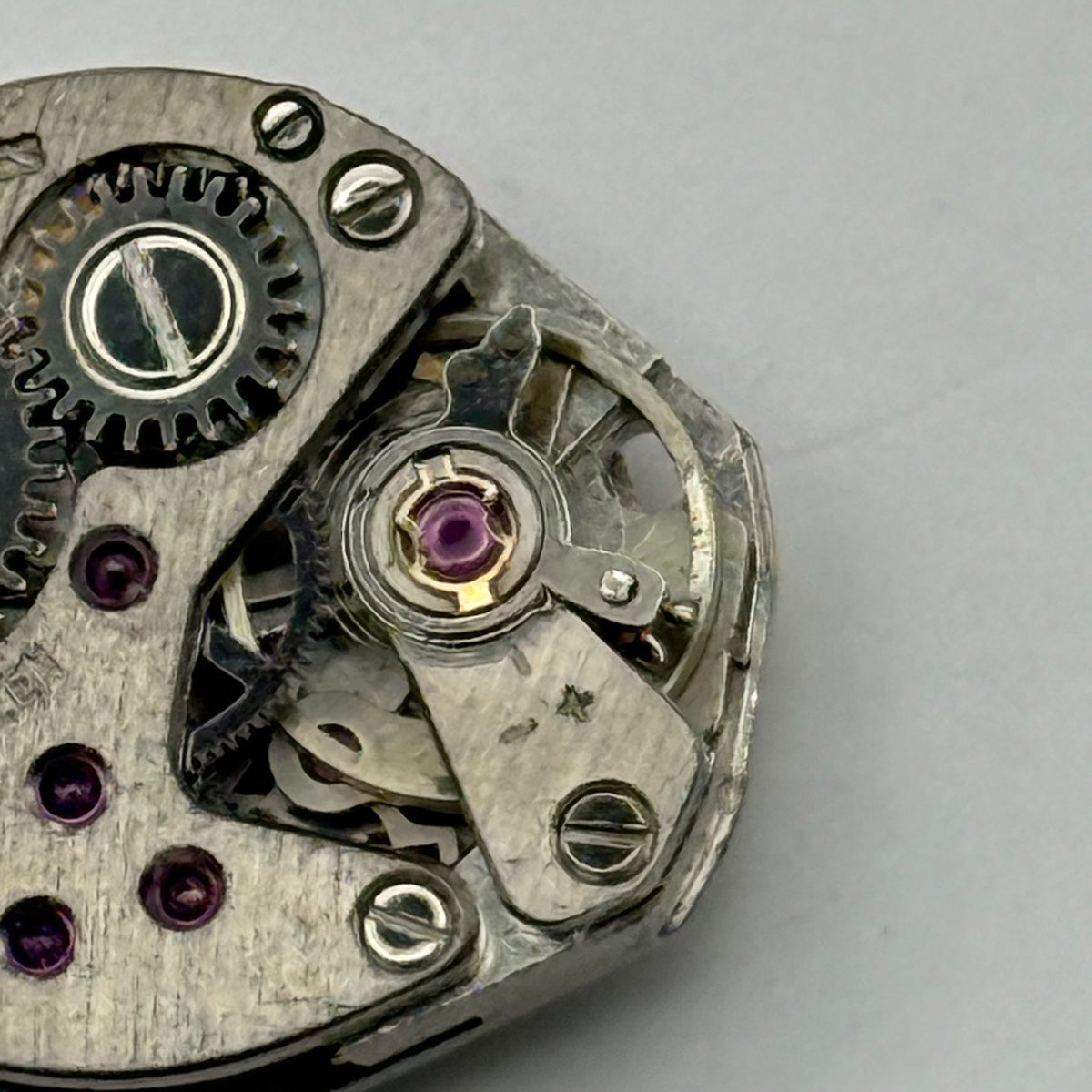 FHF 69-21 Watch Movement Excalibur 17 Jewels Swiss Manual Wind Parts 15.3mm