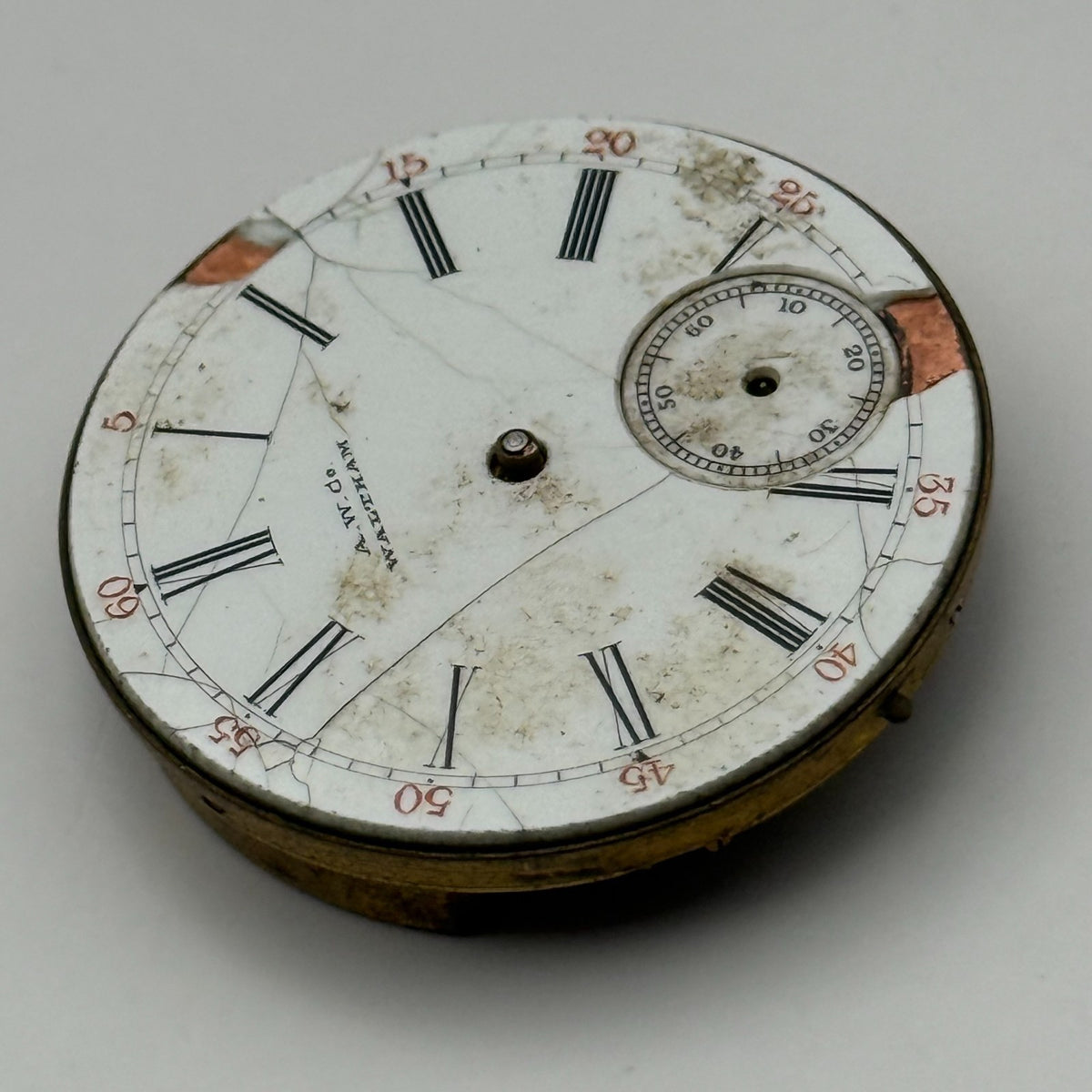Waltham Grade G Watch Movement Seaside Quality Model 1882 American 1s Parts