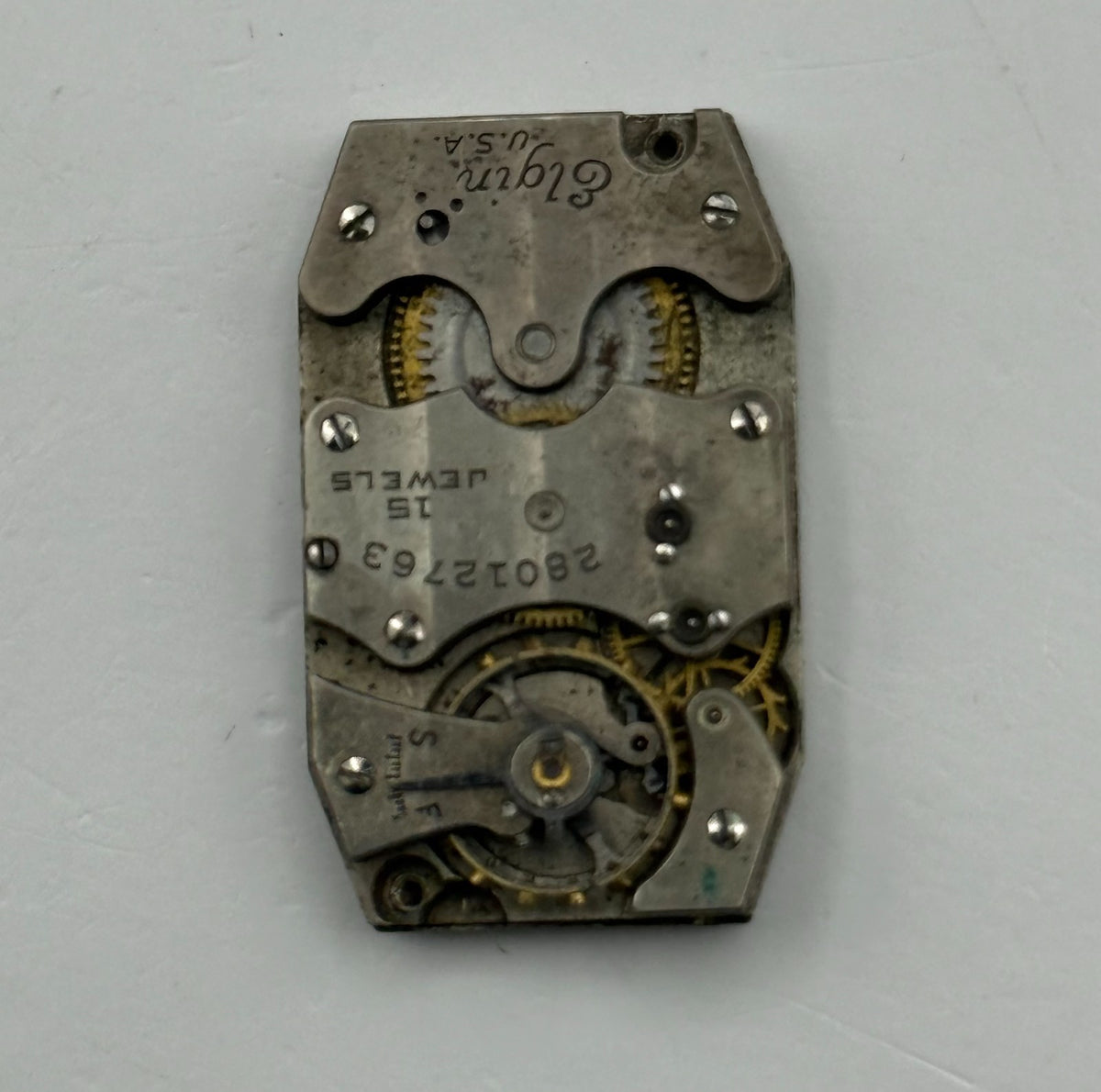 Elgin Grade 482 Watch Movement Model 2 American 16/0s Parts Repair