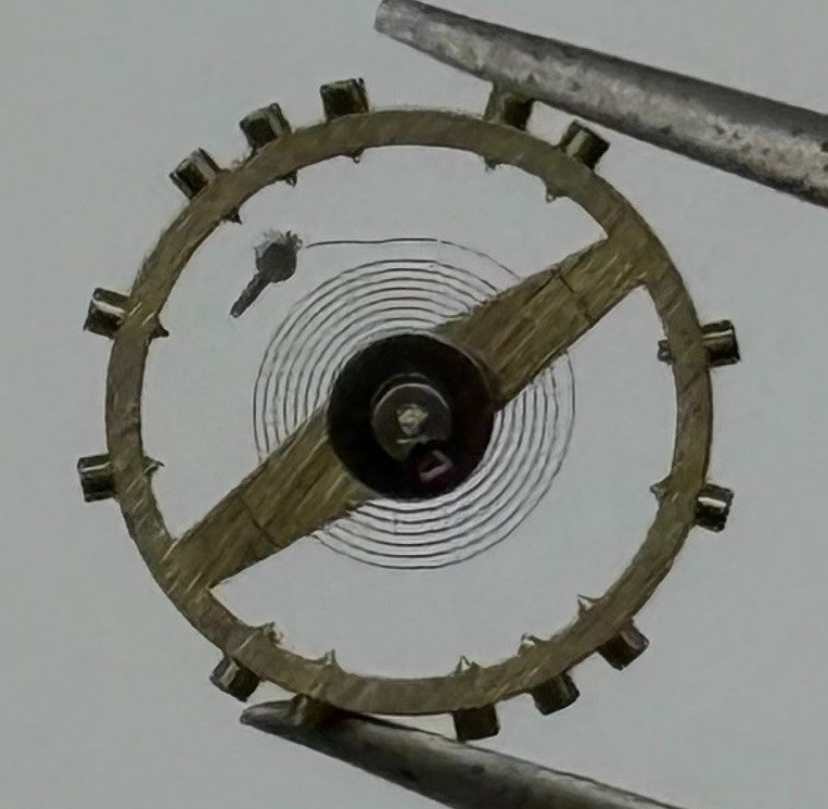 FHF 80 190 Balance Wheel Complete And Spring Renata 204 Watch Movement Parts NOS