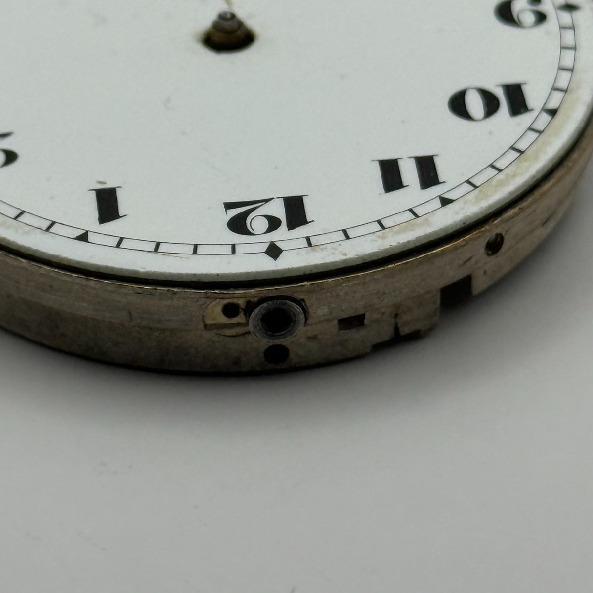 Hunter Pocket Watch Movement 15J Sub Seconds Swiss Manual Wind Parts 41.9mm
