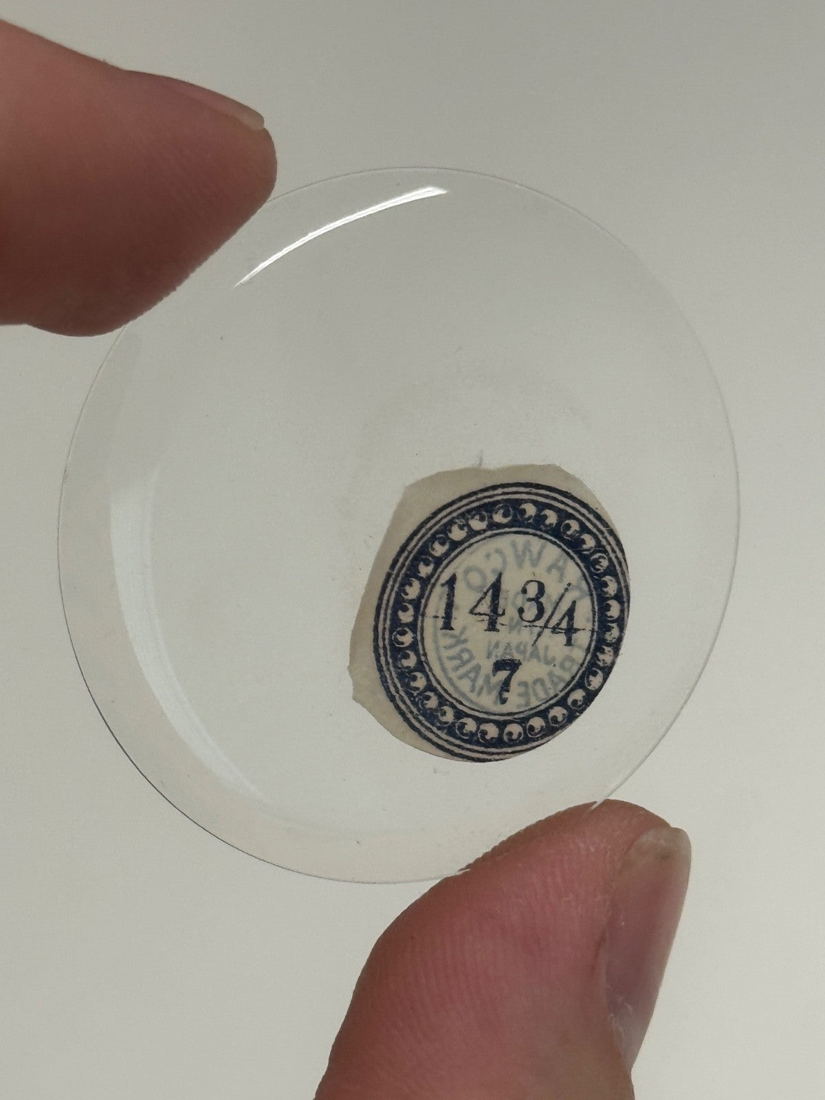 Antique Pocket Watch Glass Crystal - Choose From Available Sizes - Rawco - NOS