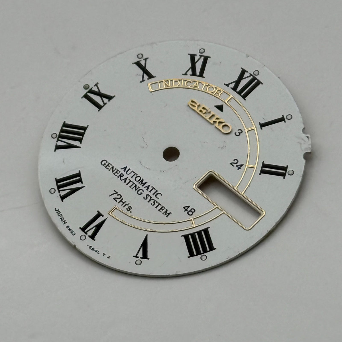 Seiko 5M23-6B4L Watch Dial Automatic Generating System Spare Parts Repair 26.4mm
