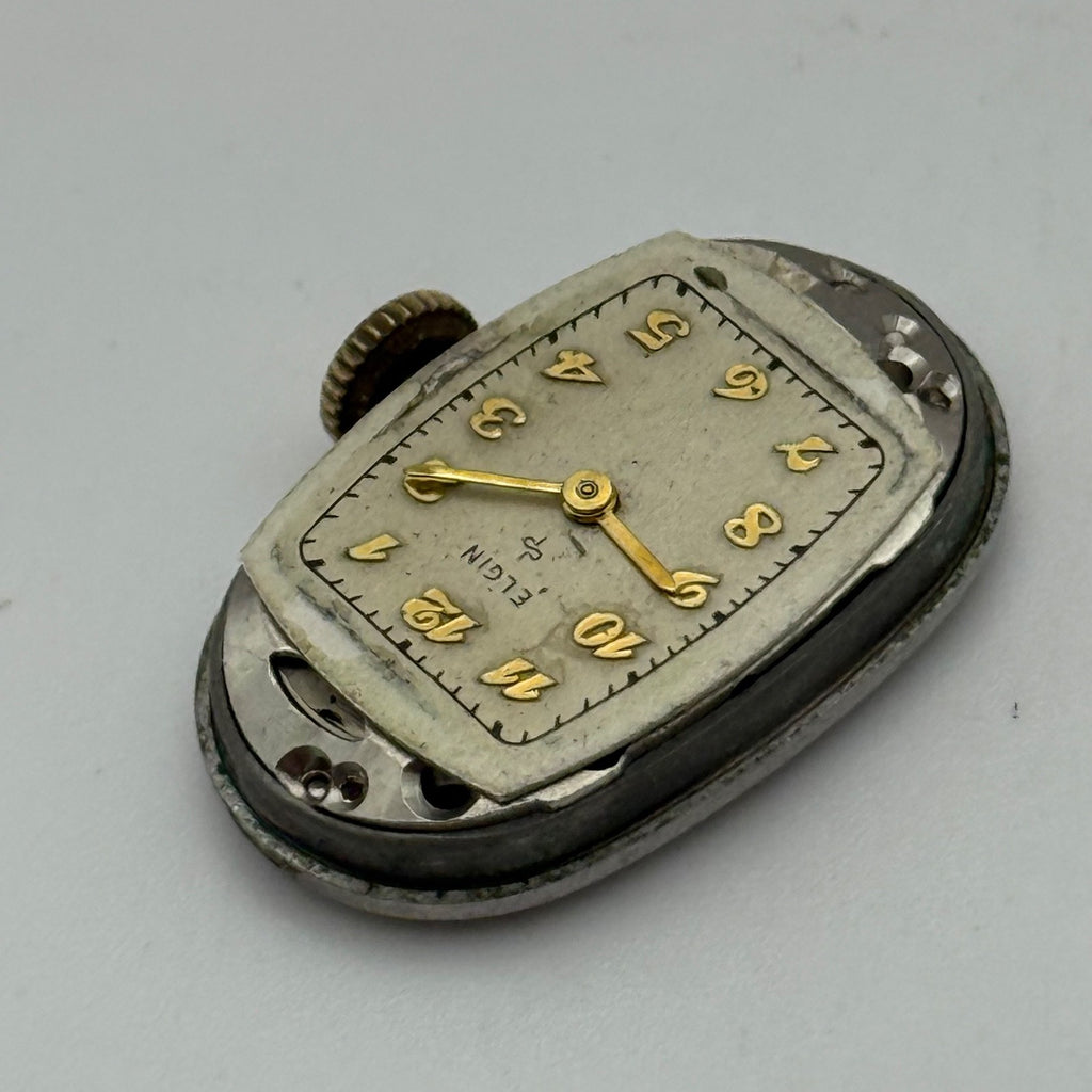 Elgin Grade 541 Model 2 Watch Movement 1951  American Parts Repair Ladies 21/0s
