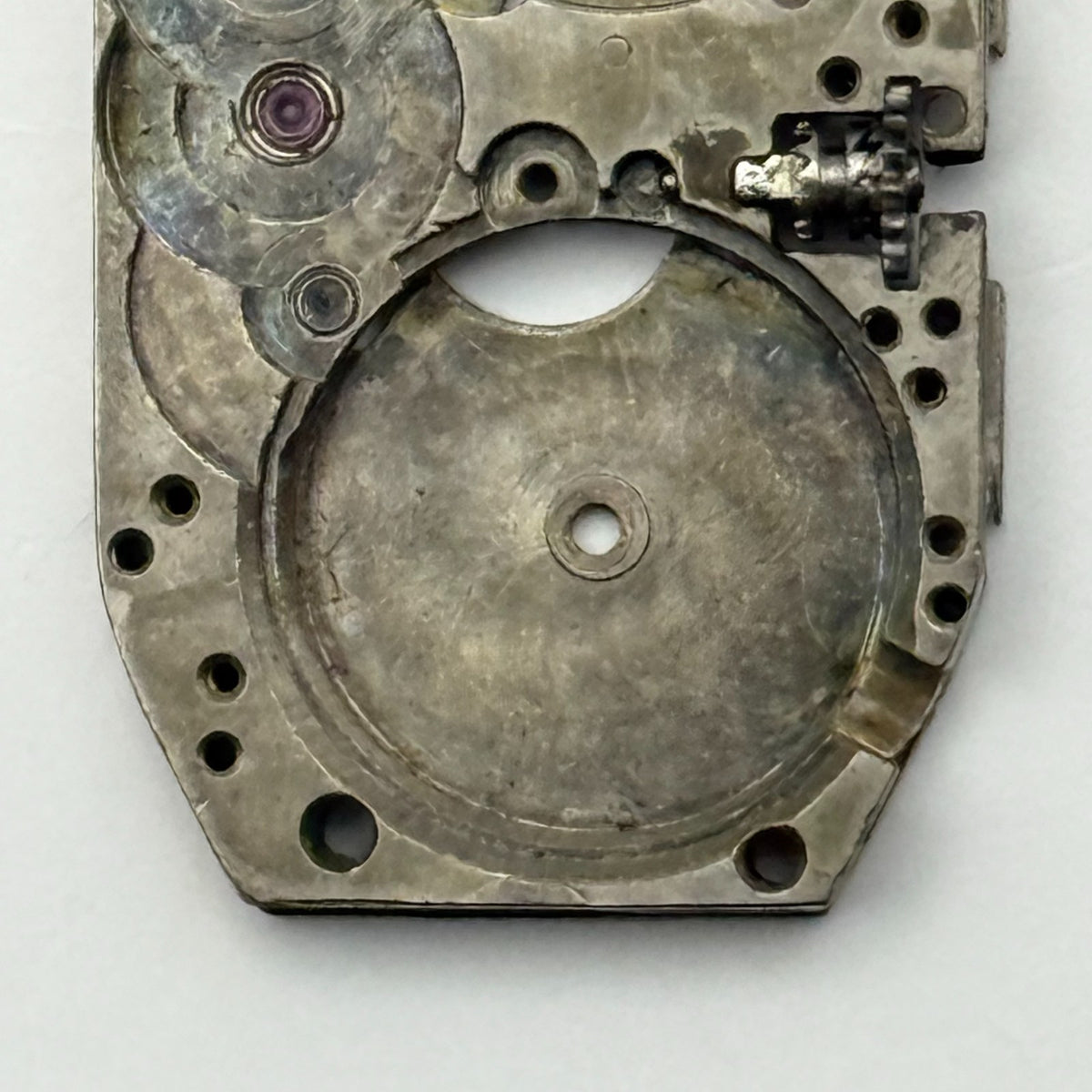EB Watch Movement Swiss Incomplete Patent 97101 Vintage Parts Repair 15.4mm