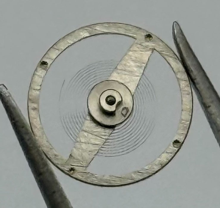EB 1226 Special Balance Wheel Complete And Spring 8¾’’’ Watch Movement Parts NOS