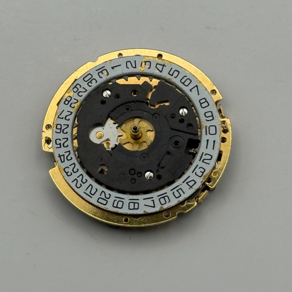 ISA 8172 Watch Movement - Quartz Date 3 Jewels - For Parts / Repair - 26.2mm