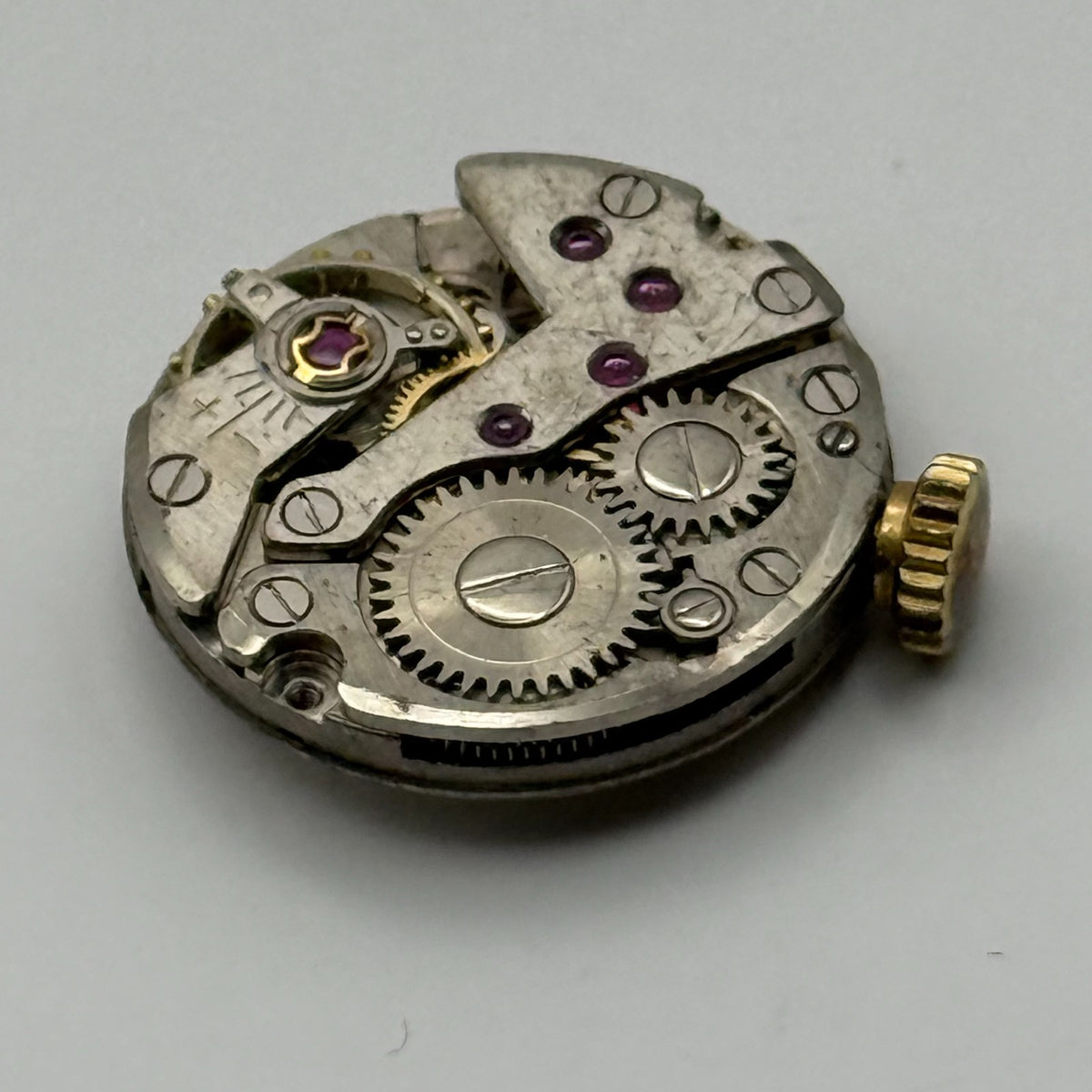 FHF 34 Watch Movement Gigandet Incabloc 17 Rubis Ladies Manual Wind Parts 17.4mm