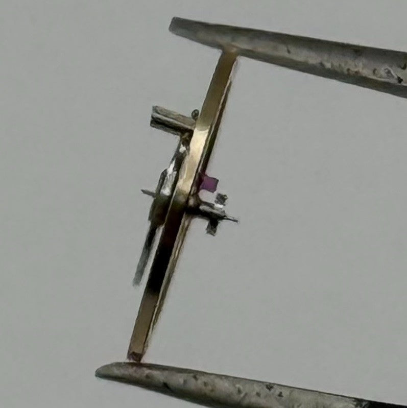 RL 7013 Balance Wheel Complete And Spring 10½’’’ 1367 Watch Movement Parts NOS