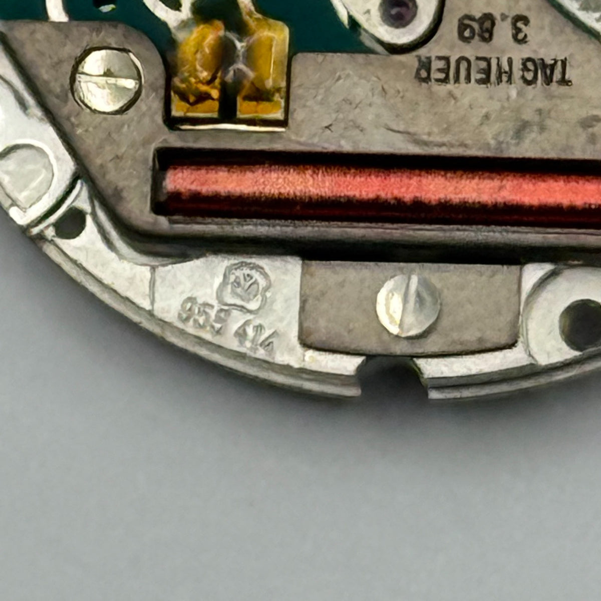 ETA 955.414 Watch Movement Running Quartz Tag Heuer 3.89 Swiss Parts Repair 23mm